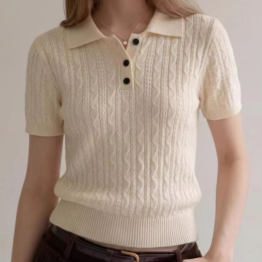Women Fashion Styles - Fashion Casual Style Twist Cable Knit