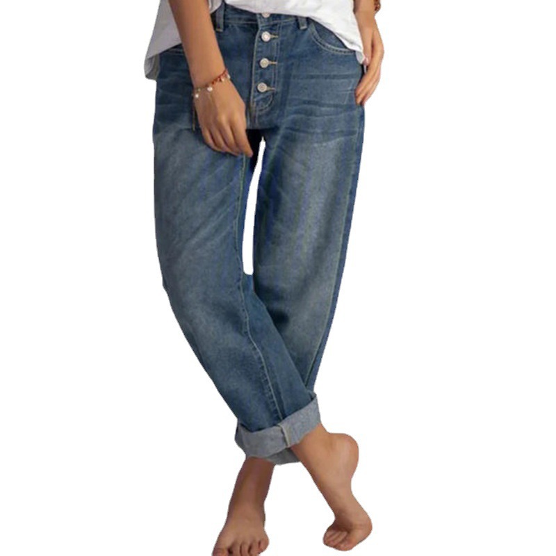 Mom Jeans Women - 2026 Jeans Straight Pants Women Denim