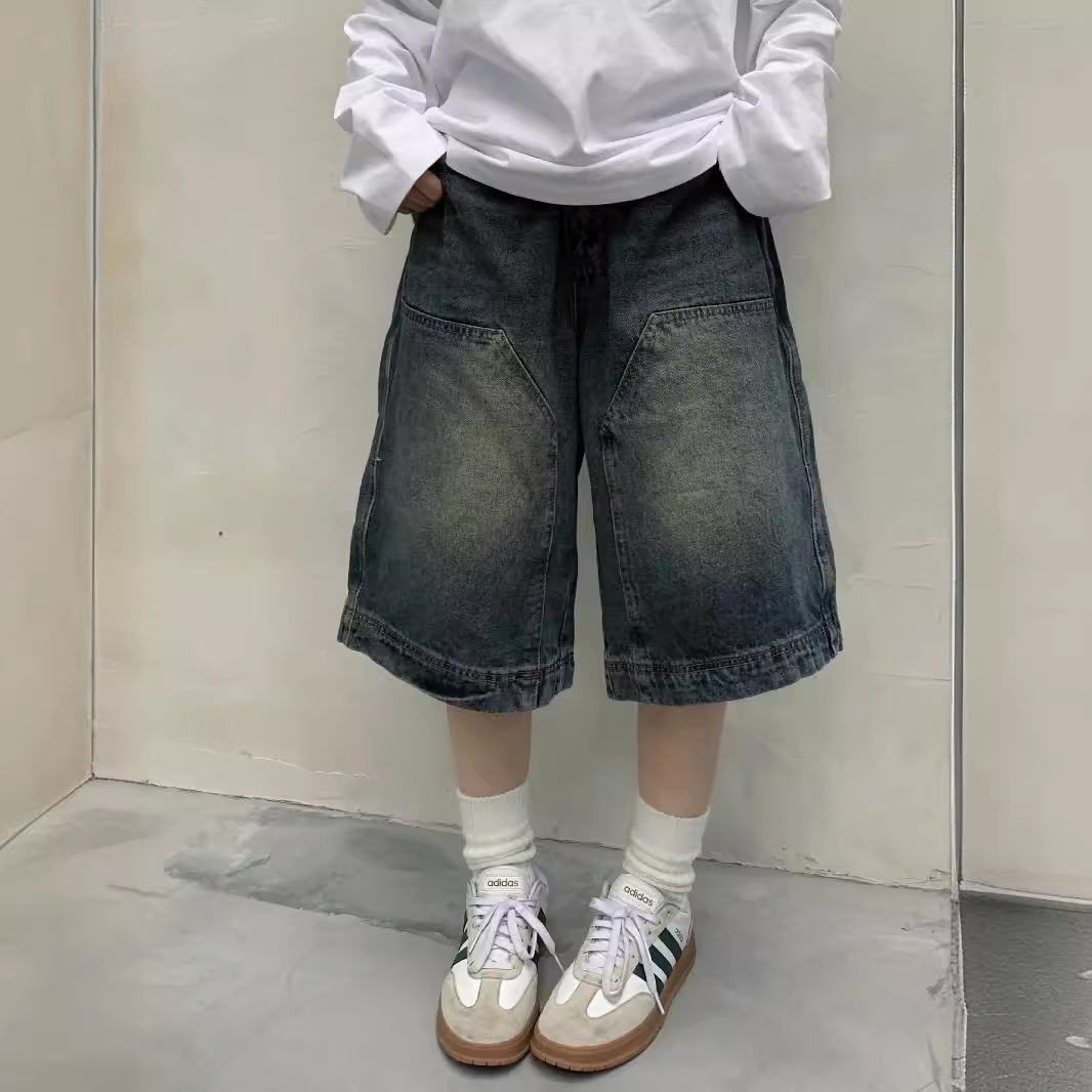 Women'S Fashion Trousers - Women Y2K Vintage Baggy Jean Shorts