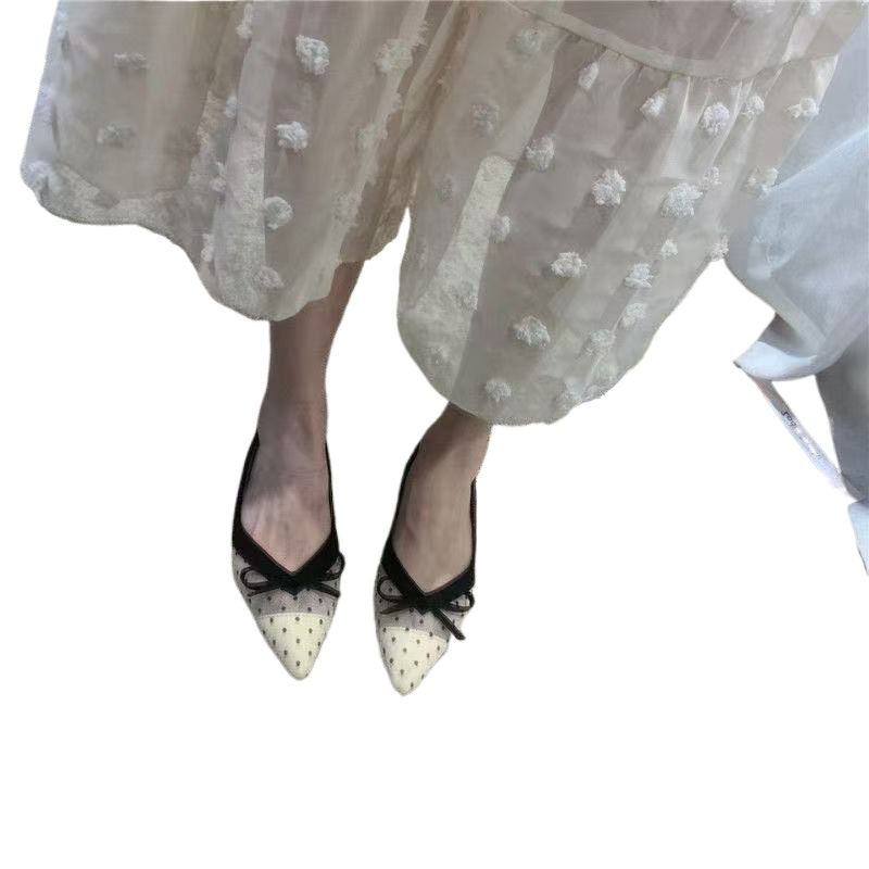 Women Fashion Heels - 2026 Summer New Polka Dot Single
