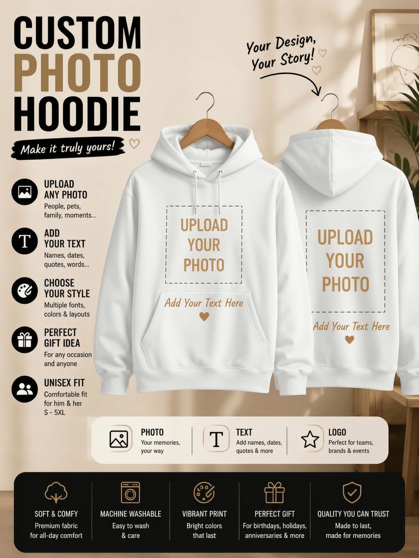 Hoodie Women Oversized - Winter Customize Womens Hoodies Sporty Oversized