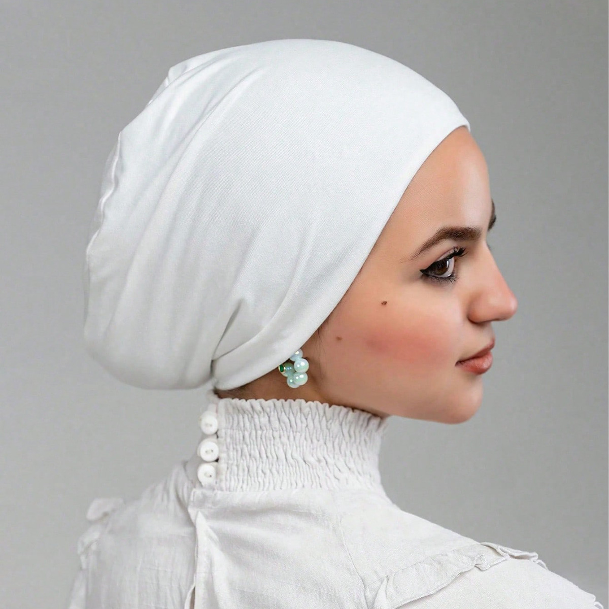 Women'S Fashion Hats - Hot Soild Cotton Modal Jersey Hijabs
