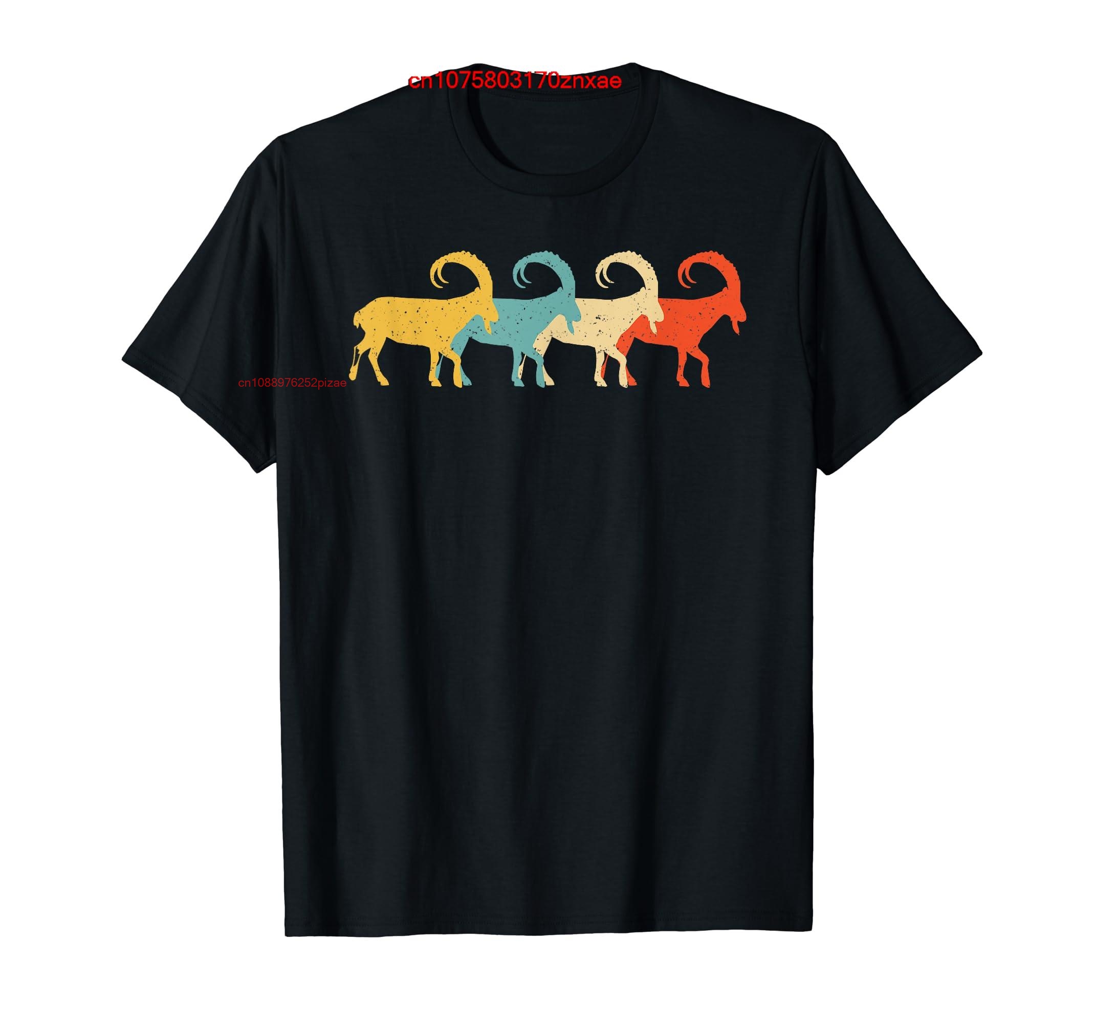Women'S Fashion Of The 60S - 100% Cotton Markhor Vintage Retro Goat
