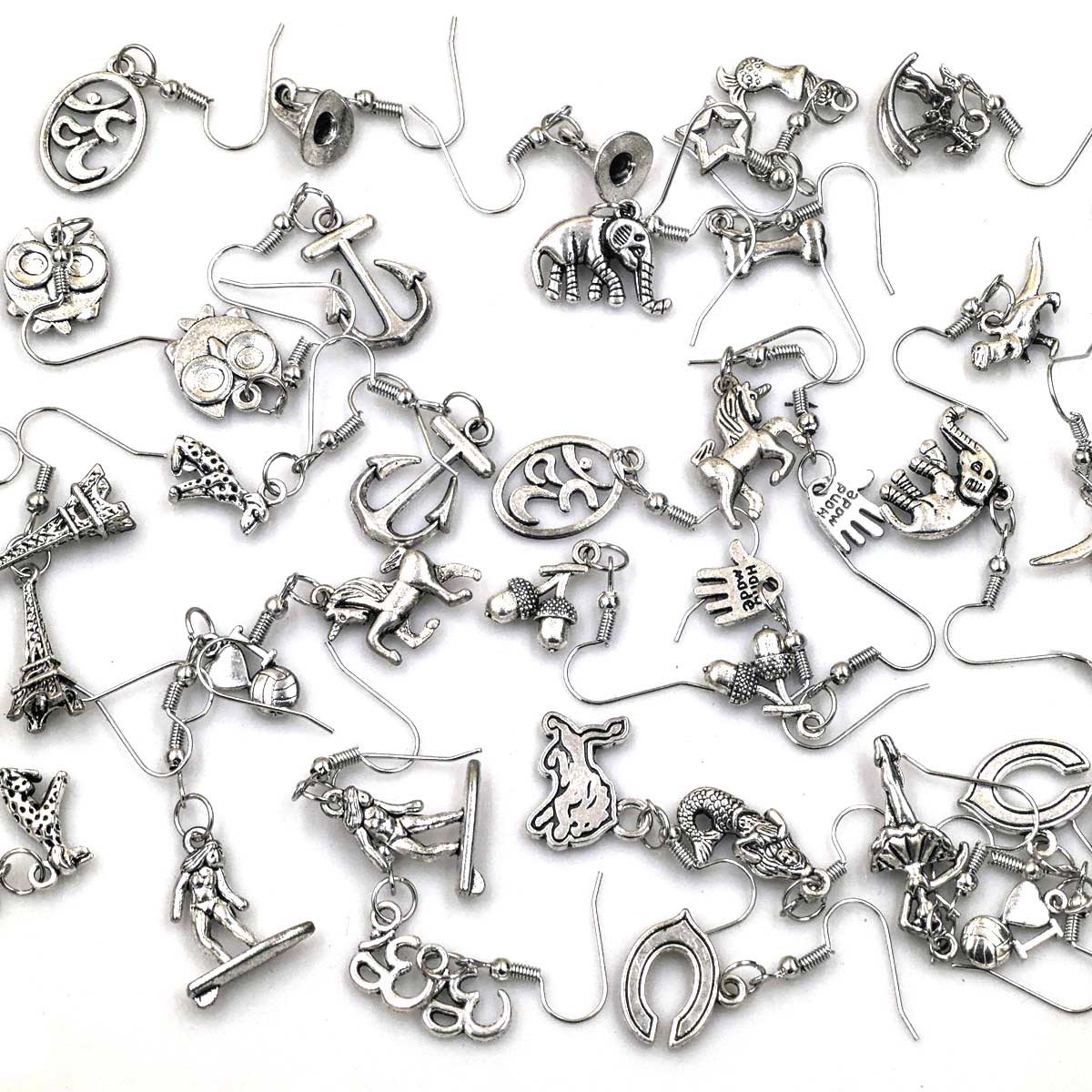 Women'S Fashion Earrings - 20 Styles Earrings Fashion Punk Drop