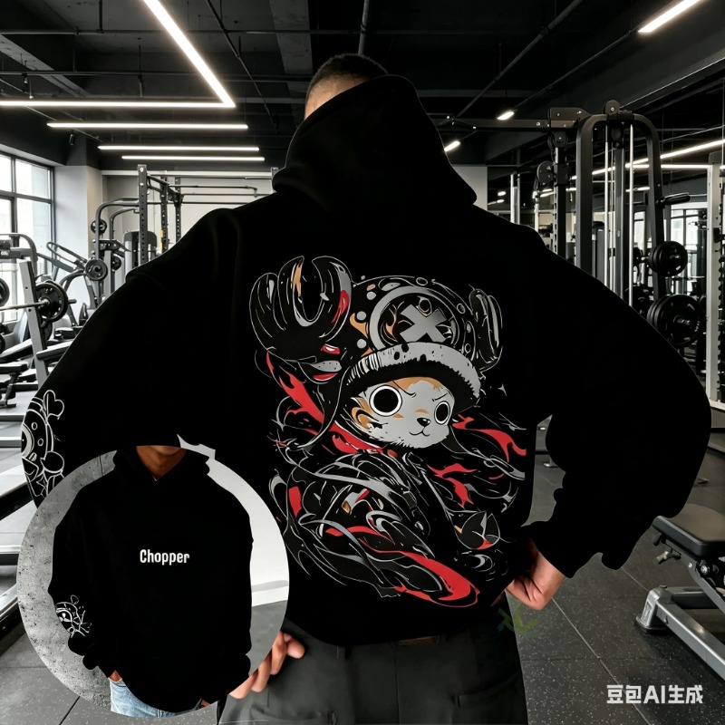 Hoodie Women Oversized - 2026 Summer One Piece Chopper Anime