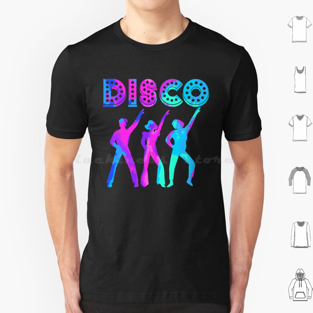 Women'S Fashion Of The 60S - Disco 70's Neon Dance Party T