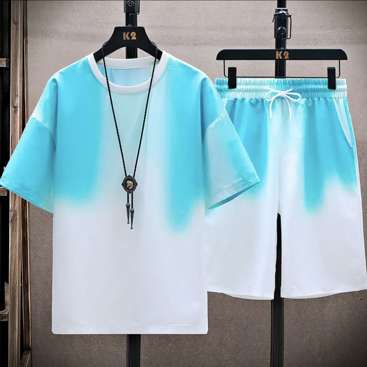 Women Fashion Styles - New hot-selling summer couple ice silk