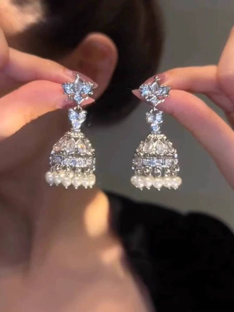 Women'S Fashion Earrings - Indian Exaggerated Birdcage Earrings Fashion Annual