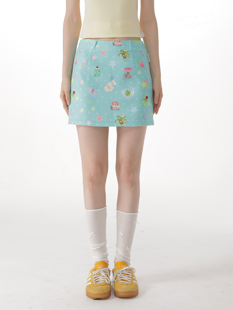 ZiziFei Summer Fairy Tale Fore - Printed Wrap Skirt review and price