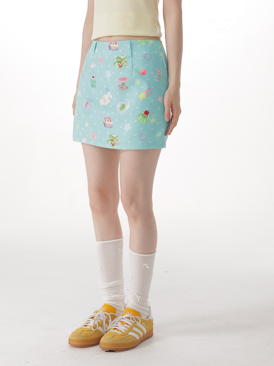 ZiziFei Summer Fairy Tale Fore - Printed Wrap Skirt review and price