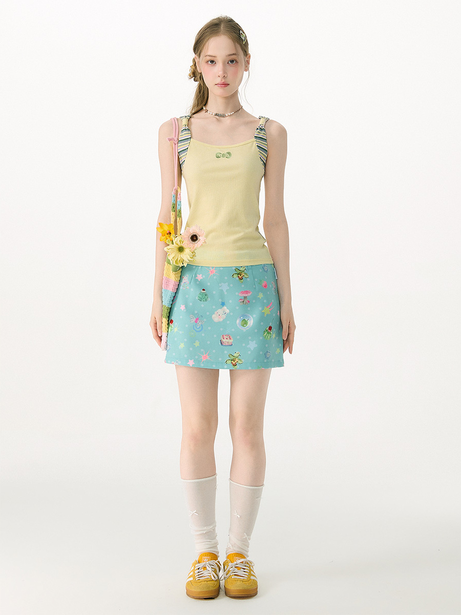 ZiziFei Summer Fairy Tale Fore - Printed Wrap Skirt review and price