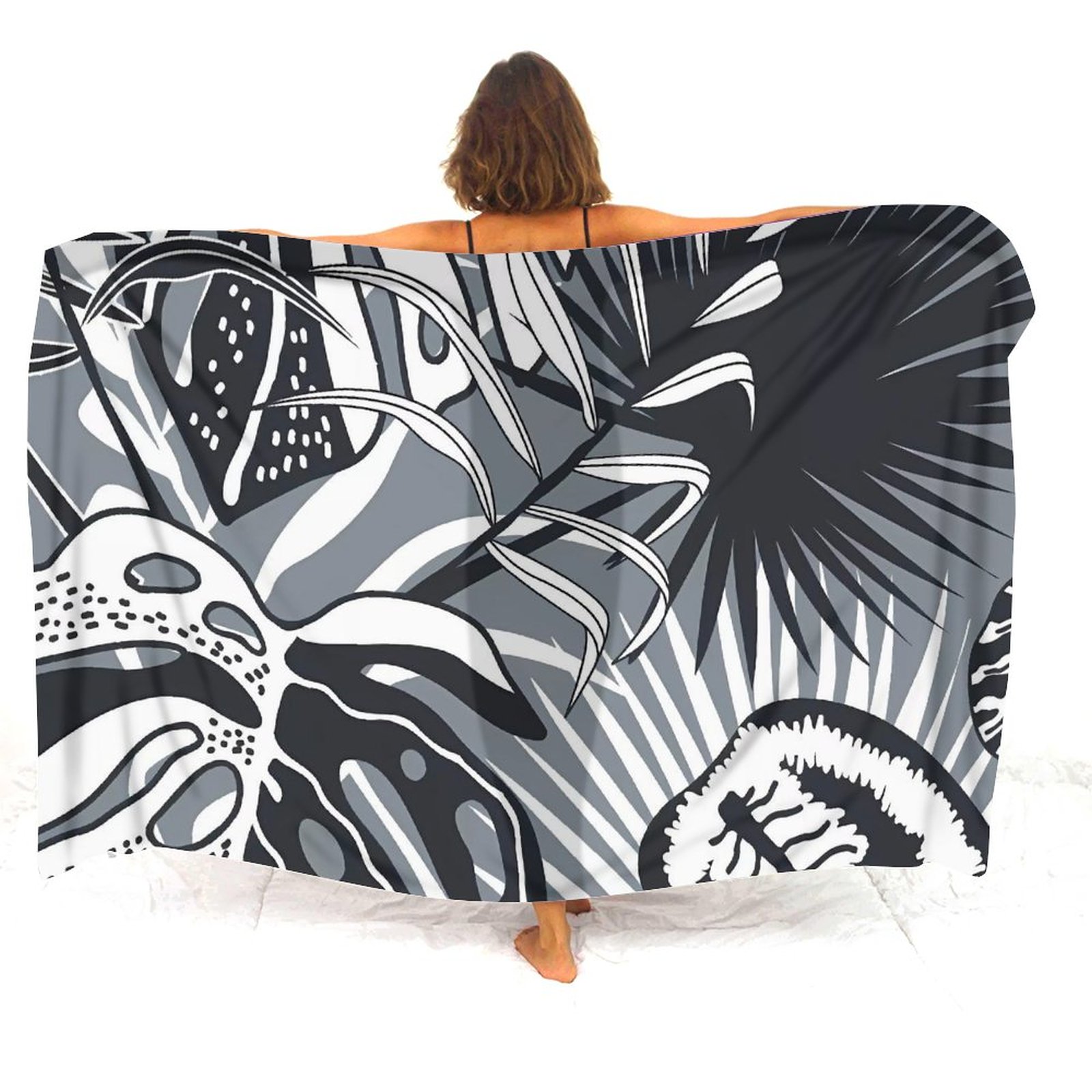 Polynesian Art Print Sarong La - Printed Wrap Skirt review and price