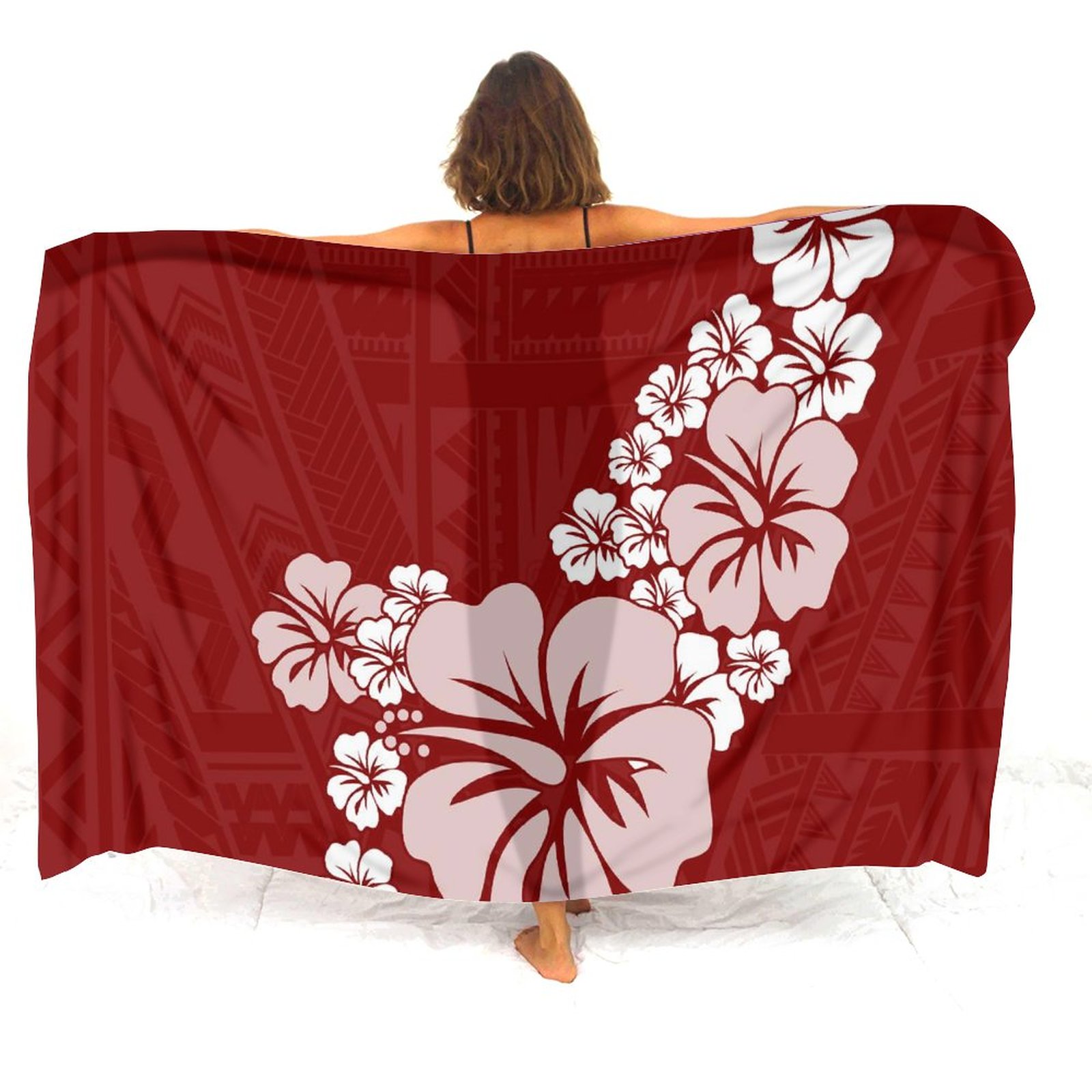 Polynesian Art Print Sarong La - Printed Wrap Skirt review and price