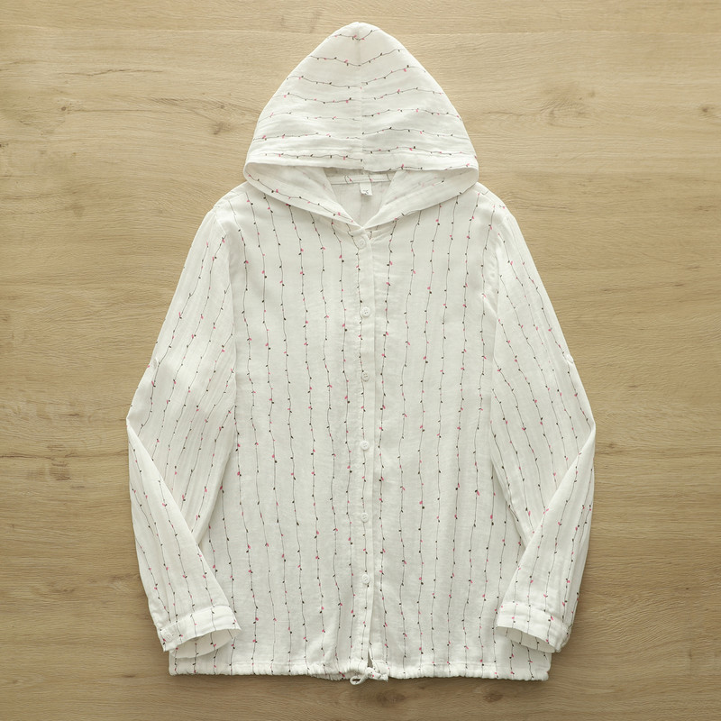 100% Cotton Yarn Loose Hooded  - Hoodie Women Oversized review and price