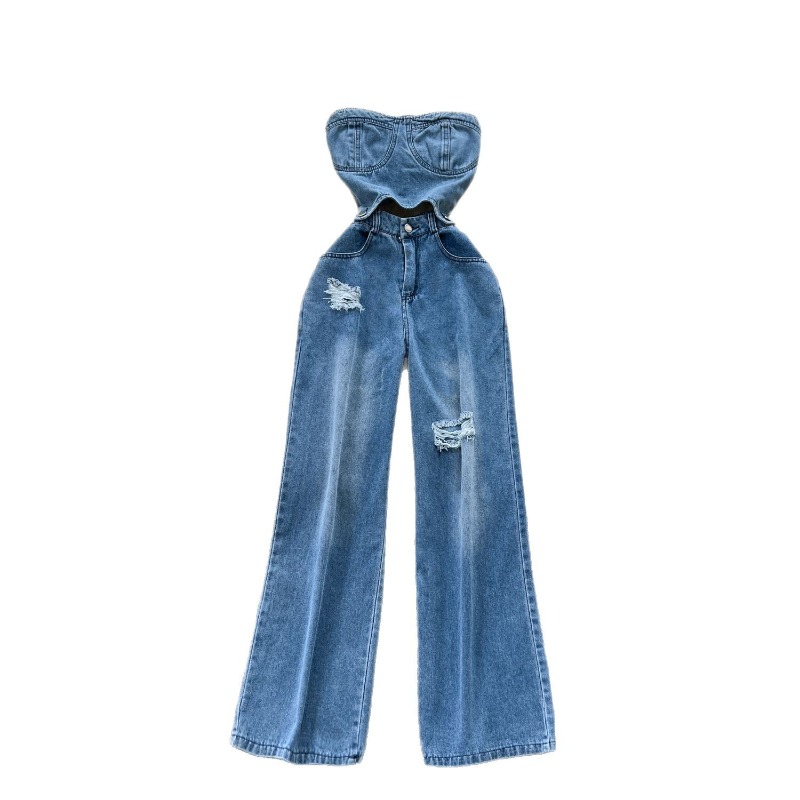 Denim Jumpsuits Women One Piec - Mom Jeans Women review and price