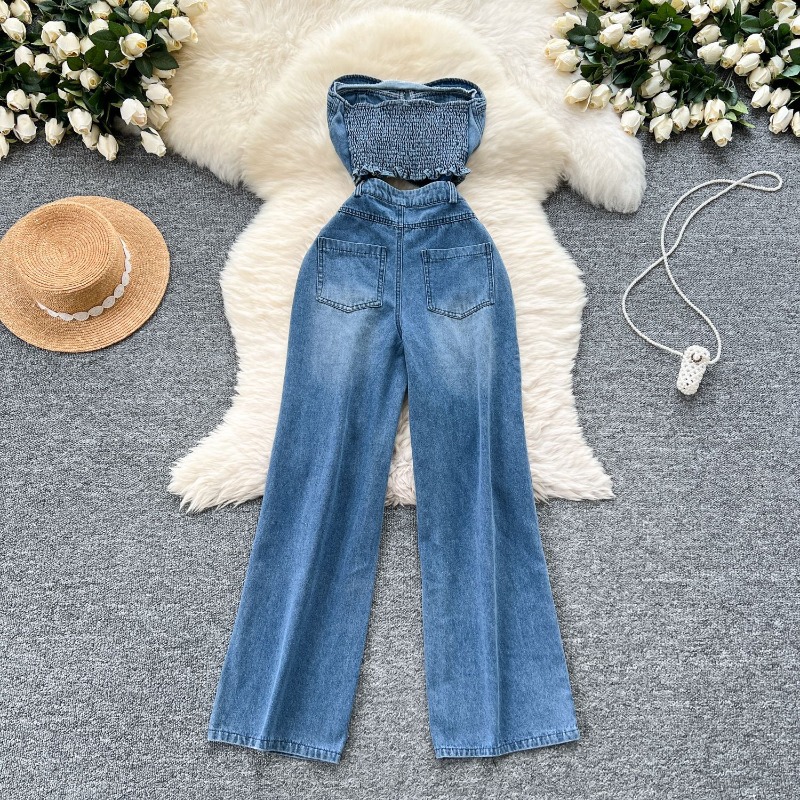 Denim Jumpsuits Women One Piec - Mom Jeans Women review and price