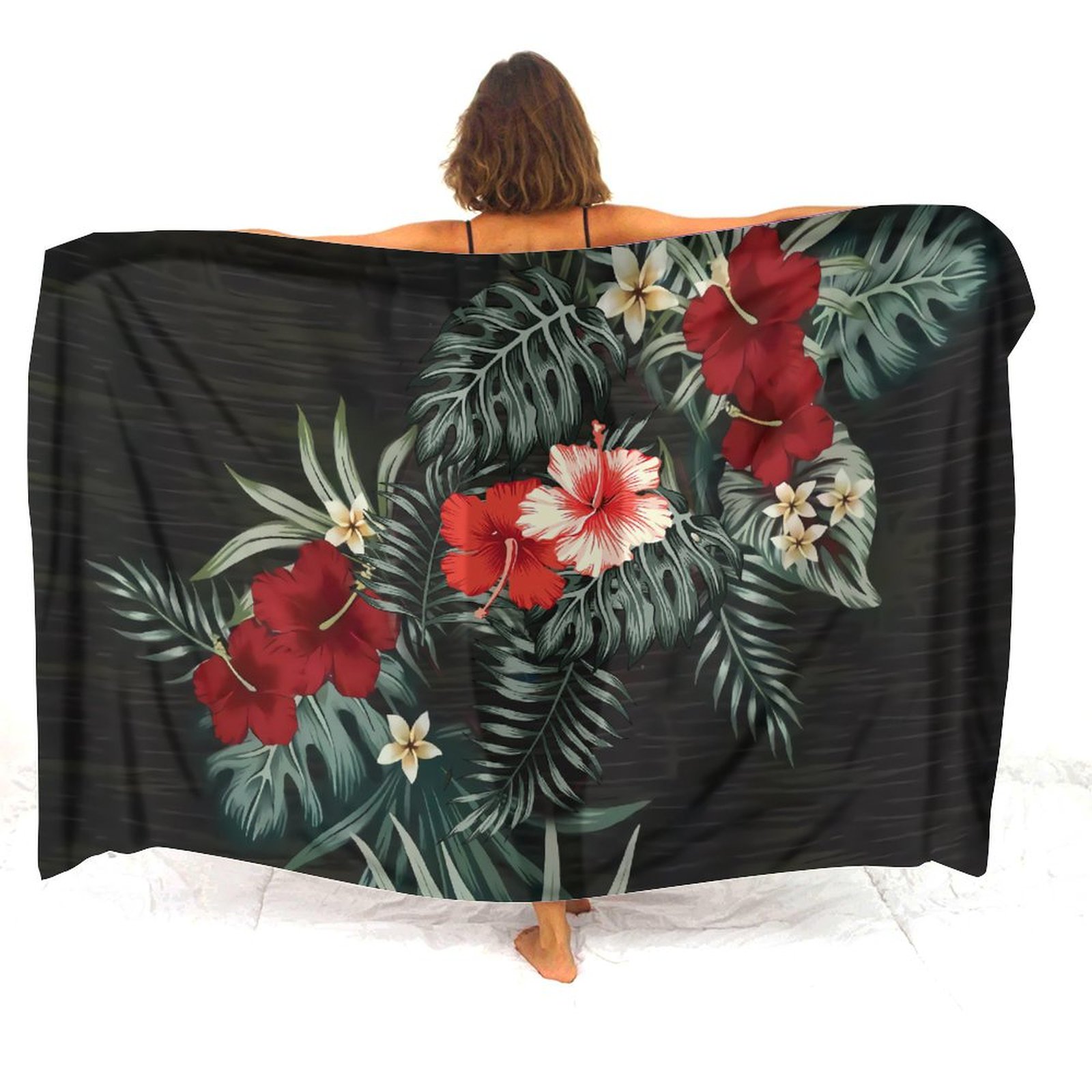 Hawaiian Resort Beach Apron Po - Printed Wrap Skirt review and price