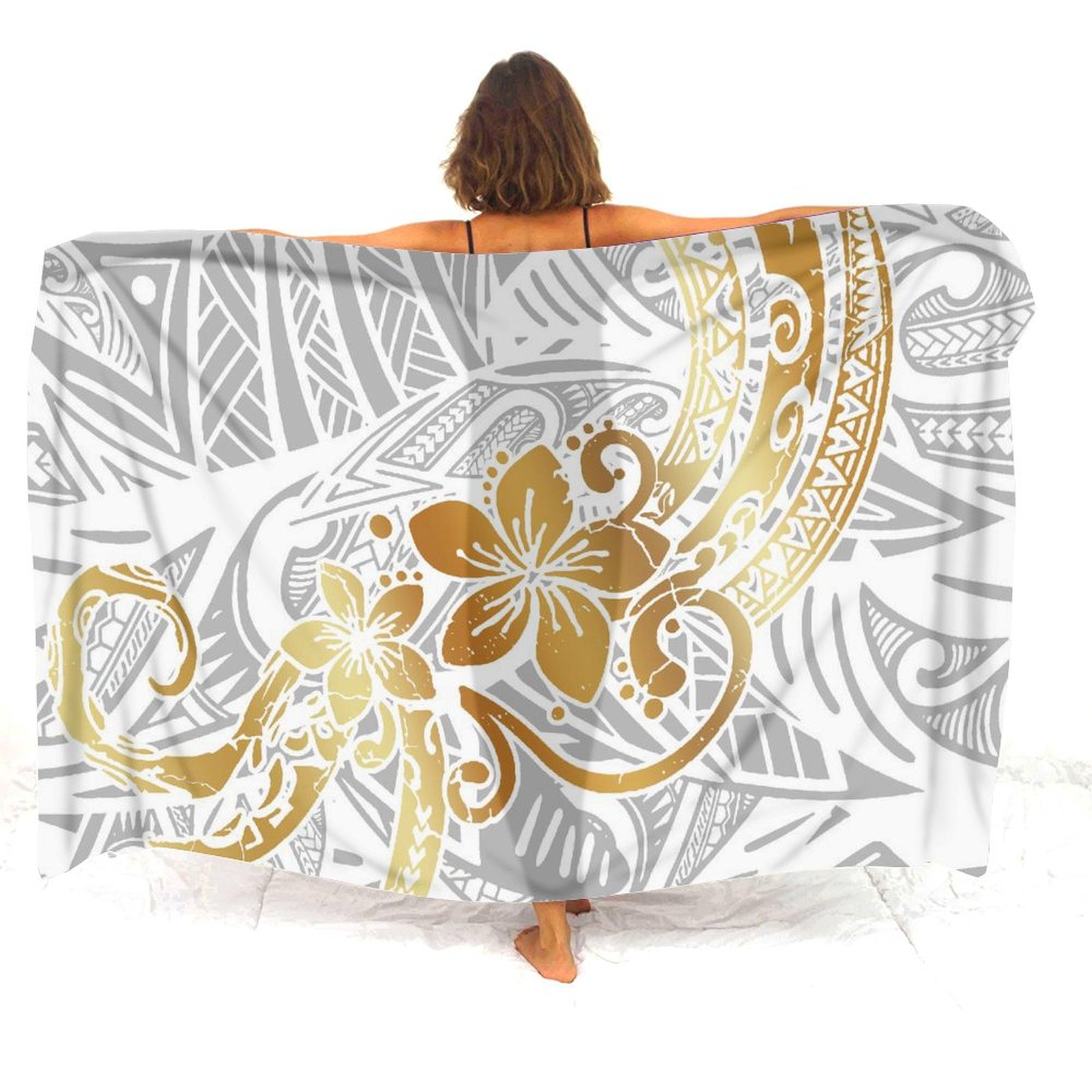 Hawaiian Resort Beach Apron Po - Printed Wrap Skirt review and price