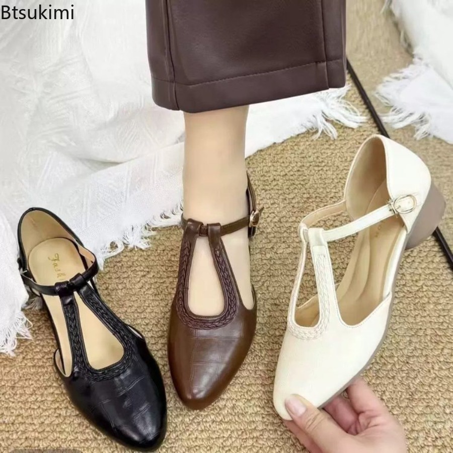 New Summer Women's Retro Hollo - Women Fashion Heels review and price