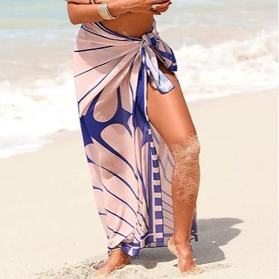 Pareo Dress Printed Beach Wome - Printed Wrap Skirt review and price