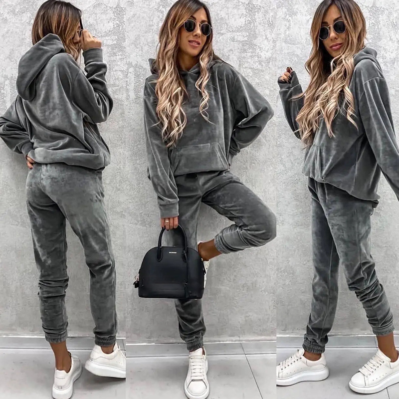 Autumn Winter Tracksuit Women  - Hoodie Women Oversized review and price