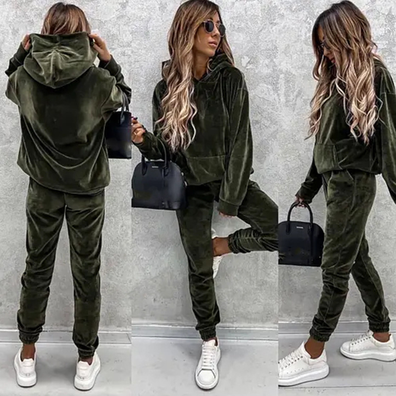 Autumn Winter Tracksuit Women  - Hoodie Women Oversized review and price