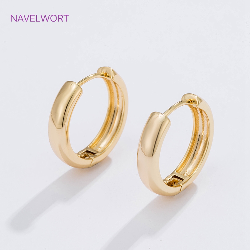 6 Sizes Gold Plated Circle Hoo - Women'S Fashion Earrings review and price