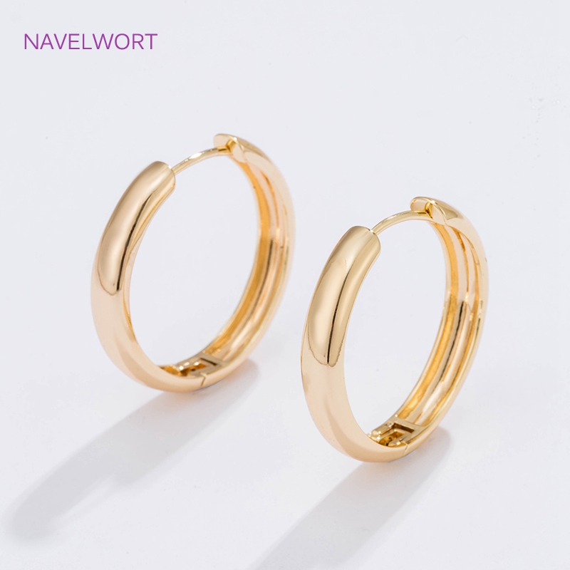 6 Sizes Gold Plated Circle Hoo - Women'S Fashion Earrings review and price
