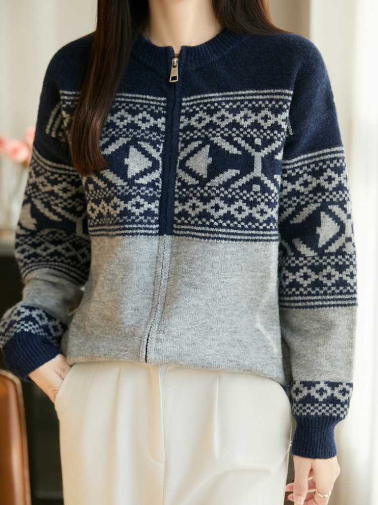 Vintage Jacquard Korean Fashio - Women'S Fashion Gilet review and price