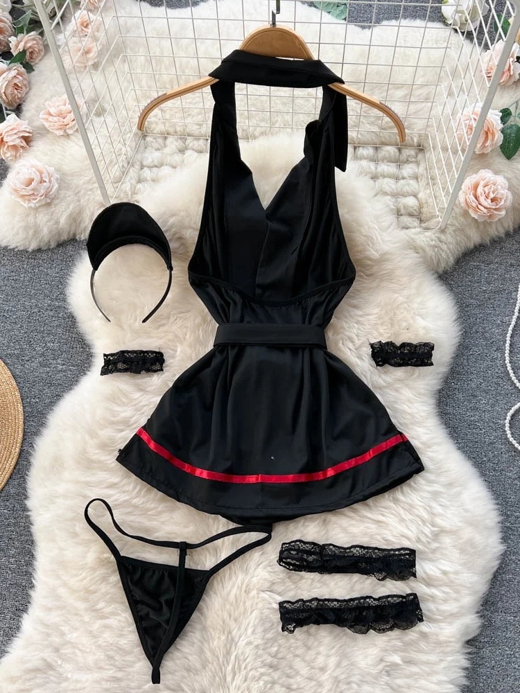 Erotic Fashion Sexy Halter Lin - Women Fashion Styles review and price
