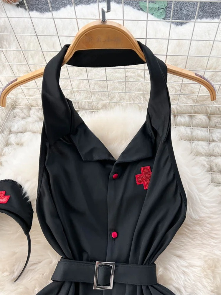 Erotic Fashion Sexy Halter Lin - Women Fashion Styles review and price