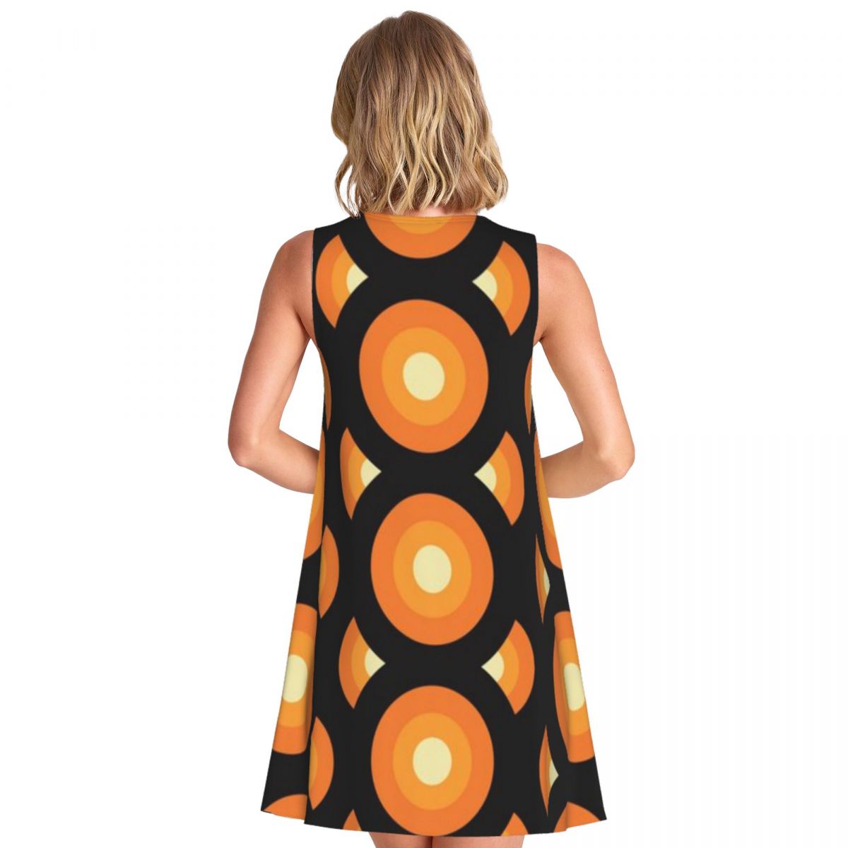 Retro 60s 70s Geometric Patter - Women'S Fashion Of The 60S review and price