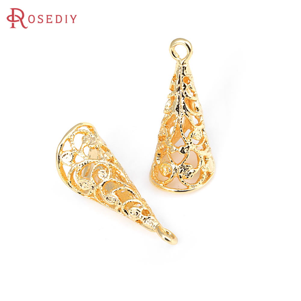 6PCS 18K Gold Color Brass Holl - Women'S Fashion Earrings review and price