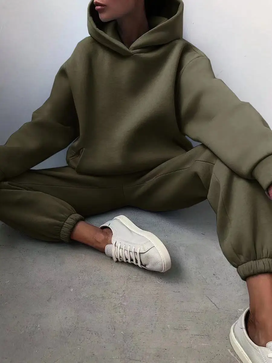 Winter Two Piece Sets Women Tr - Hoodie Women Oversized review and price