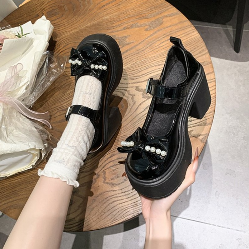 2026 Lolita Shoes Black Super  - Women Fashion Heels review and price