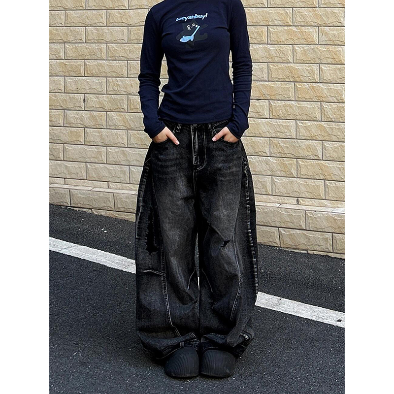 ZHIZOU Women Tomboy Dark Acade - Mom Jeans Women review and price