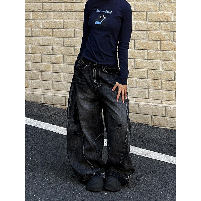 ZHIZOU Women Tomboy Dark Acade - Mom Jeans Women review and price