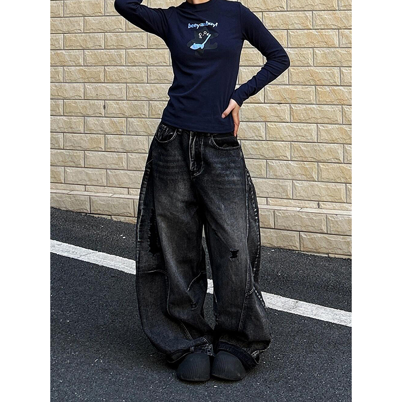 ZHIZOU Women Tomboy Dark Acade - Mom Jeans Women review and price