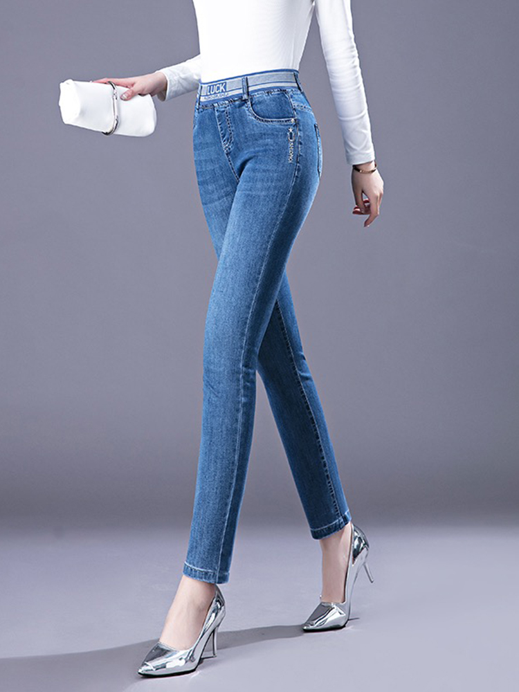 Winter Thicken Pencil Jeans Wo - Mom Jeans Women review and price