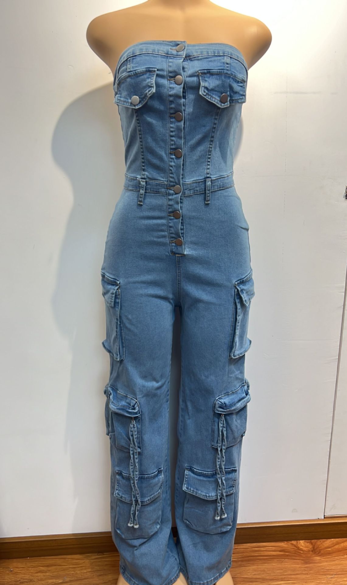 Jumpsuits Women Strapless One  - Mom Jeans Women review and price