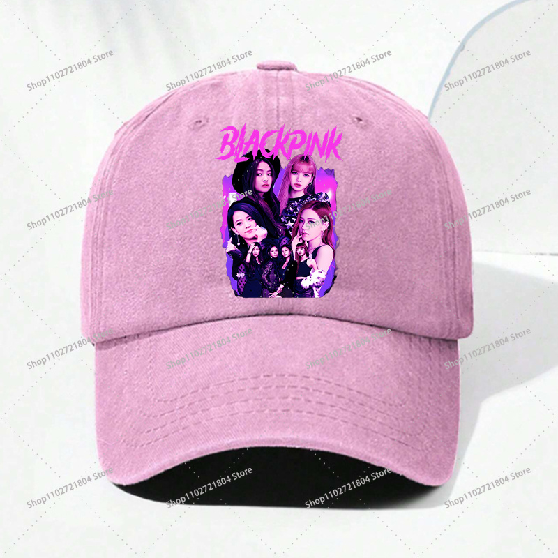 BlackPink Hip Hop Baseball Cap - Women'S Fashion Hats review and price