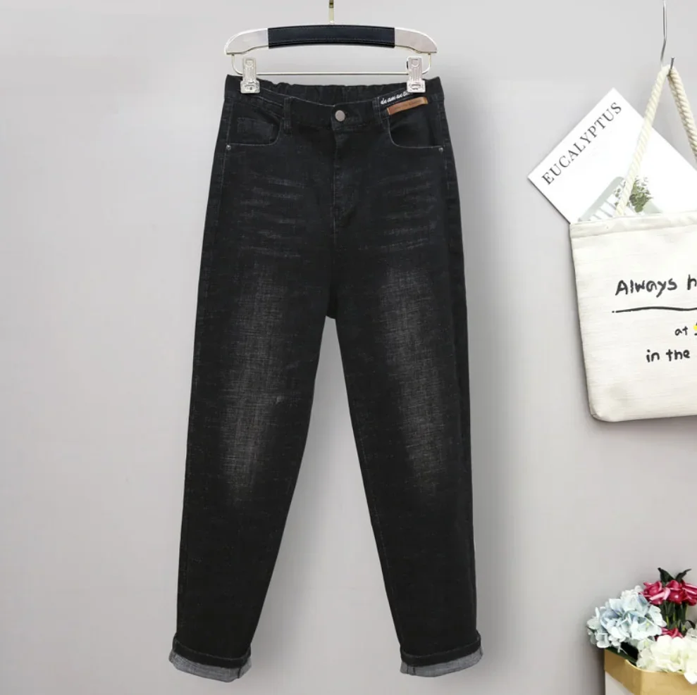 XL-6XL Spring Autumn Large Siz - Mom Jeans Women review and price