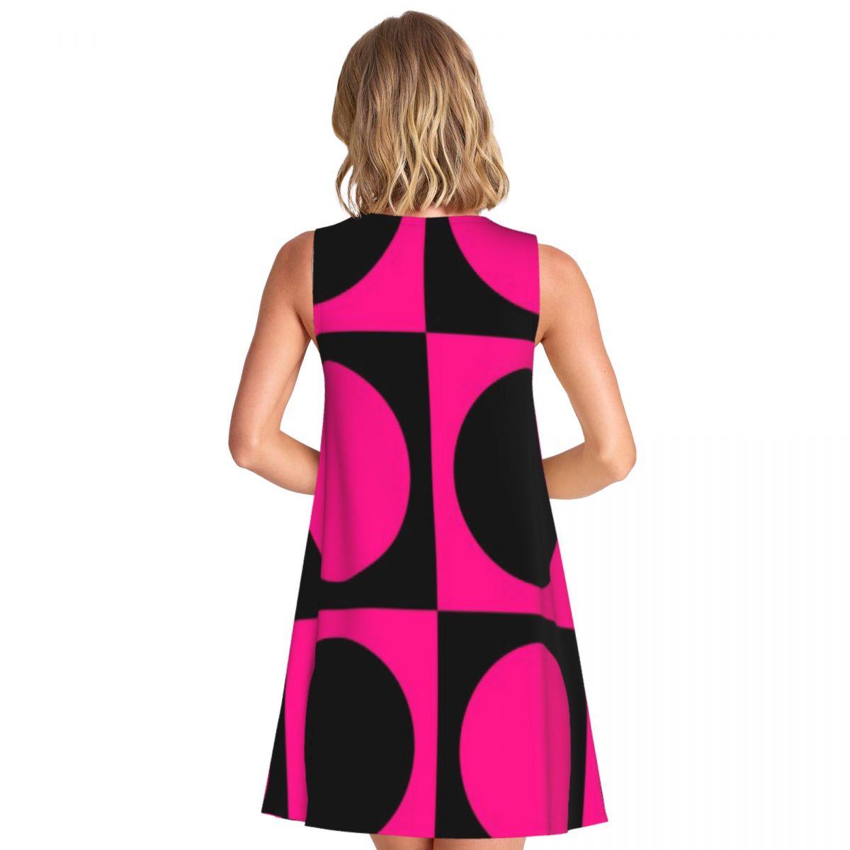 60s Pink Circle Mod Mondrian W - Women'S Fashion Of The 60S review and price