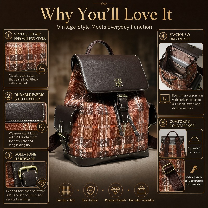 CHHC Fashion Color Block Backp - Women Fashion Styles review and price