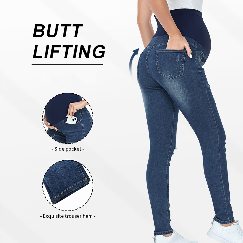 High Waist Maternity Jeans Tig - Mom Jeans Women review and price