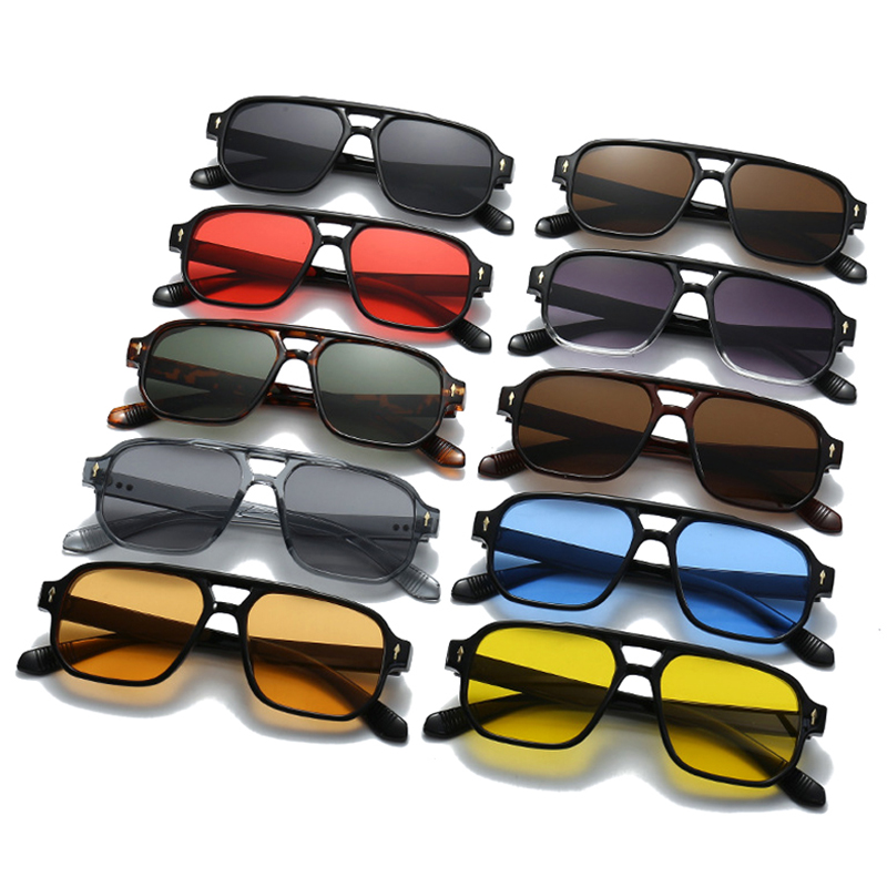 Vintage Double Bridges Men Squ - Women'S Fashion Eyewear review and price