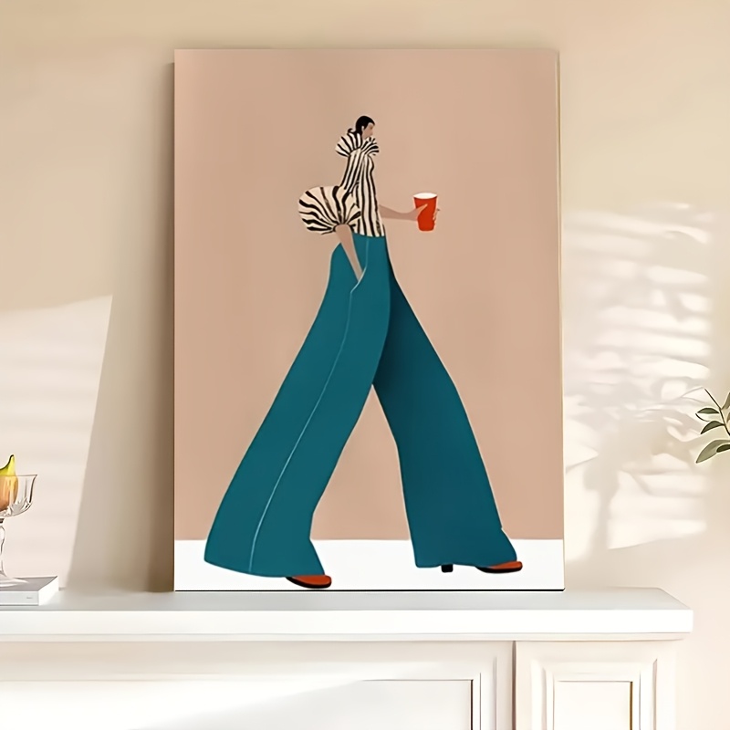 Fashionable Blue Pants Woman P - Women'S Fashion Trousers review and price