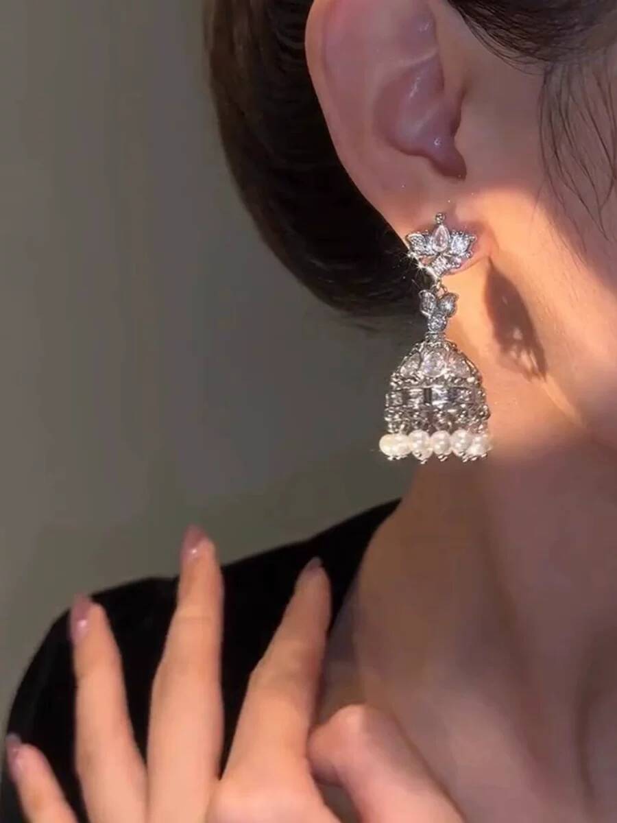 Indian Exaggerated Birdcage Ea - Women'S Fashion Earrings review and price