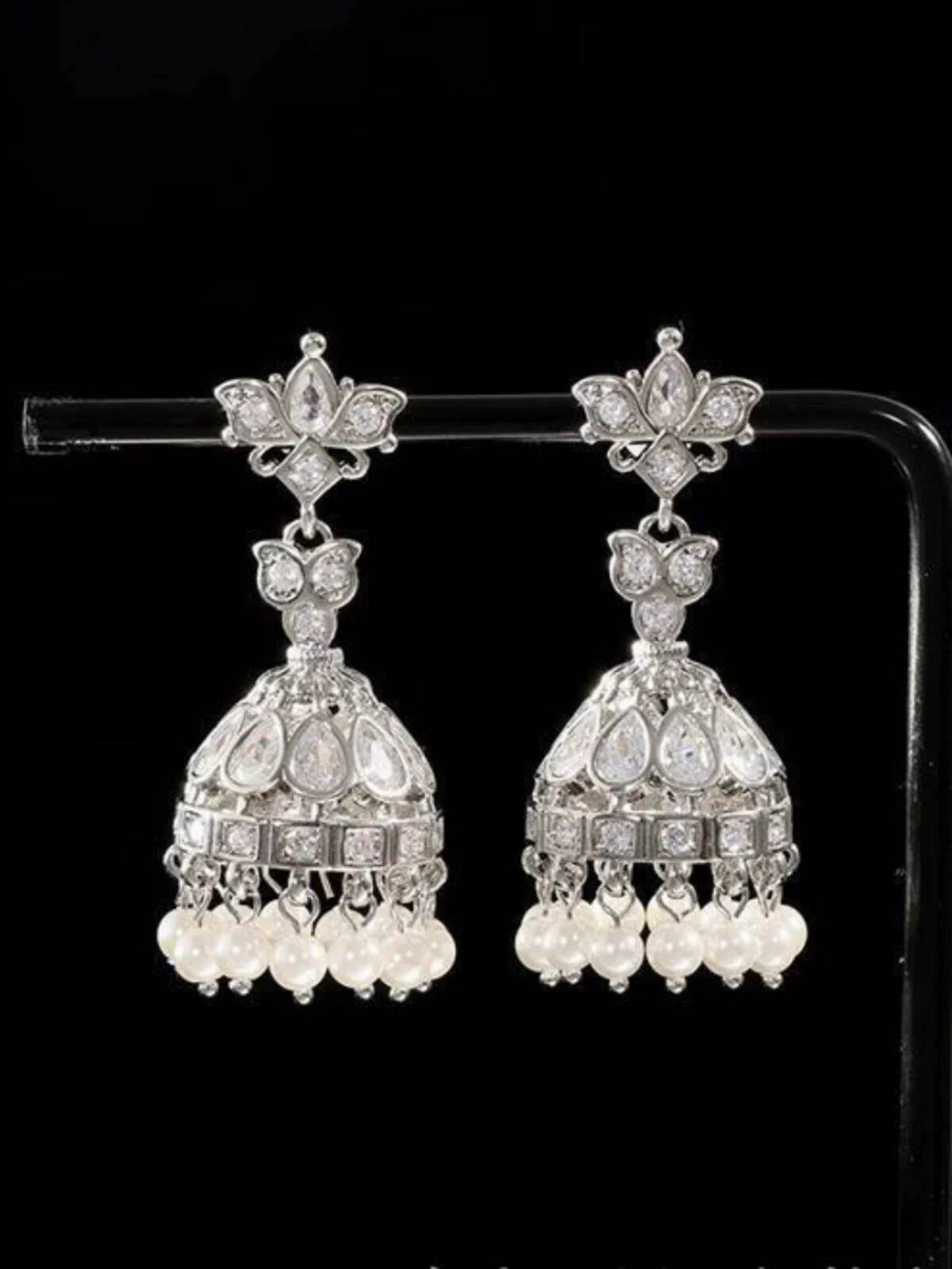 Indian Exaggerated Birdcage Ea - Women'S Fashion Earrings review and price